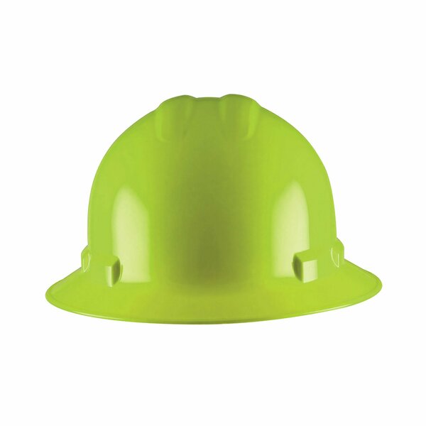 Cordova Duo Safety, Ratchet 6-Point Full-Brim Hard Hat - Hi-Vis Lime H36R6